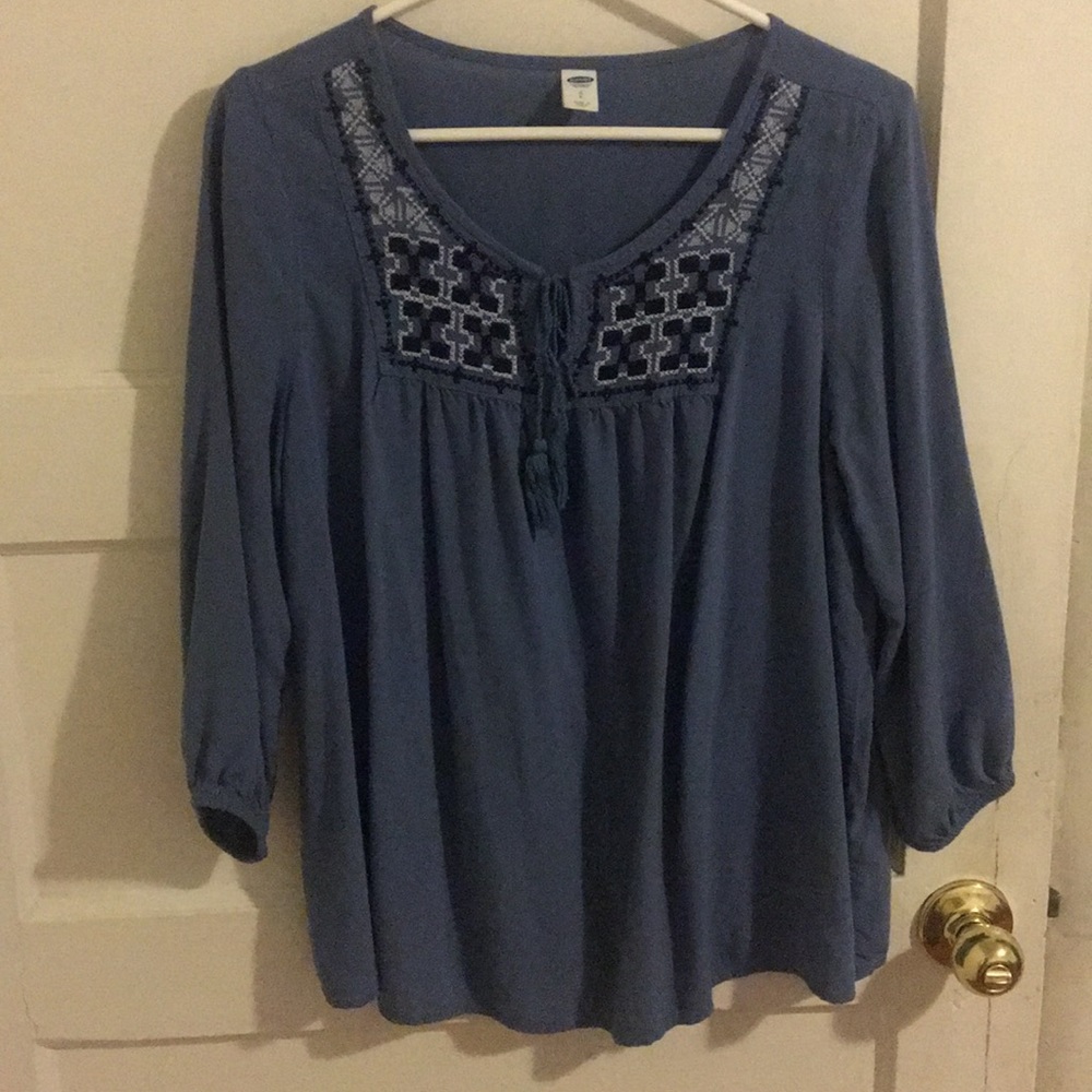 Old Navy Blue Blouse